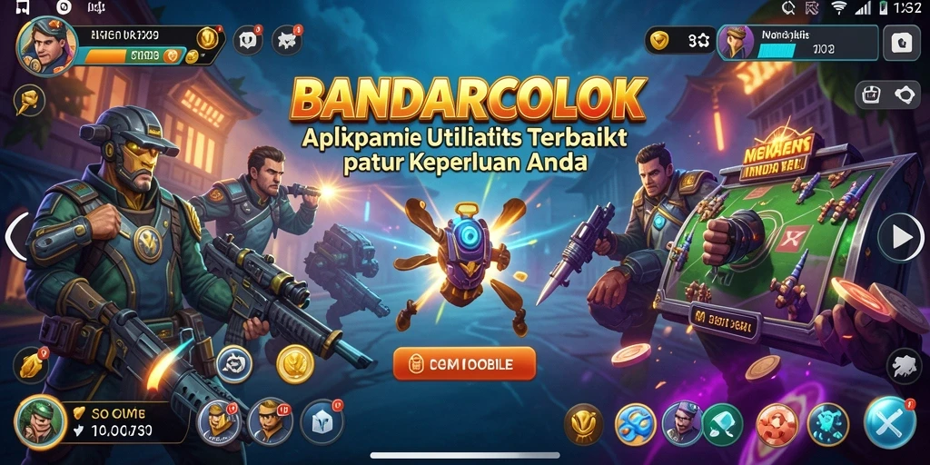 Screenshot utama BANDARCOLOK menampilkan fitur pengingat dan pelacakan pengeluaran.