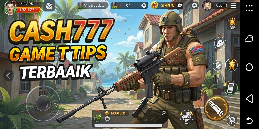 Tampilan gameplay CASH777 yang seru dan menantang di genre TPS.