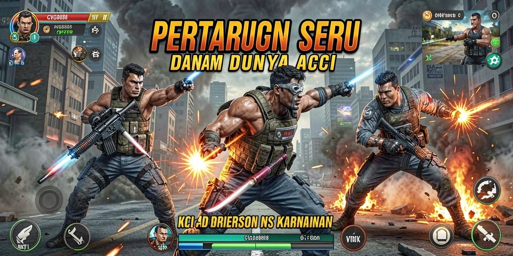 Tangkapan layar menakjubkan dari gameplay CVG8888 yang mendebarkan.
