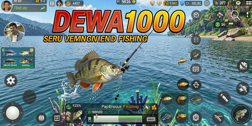 Tangkapan ikan menakjubkan di DEWA1000, siap untuk ditangkap!