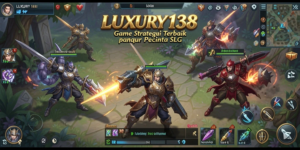 Tangkapan layar gameplay LUXURY138 menampilkan pertarungan epik dan strategi dinamis.