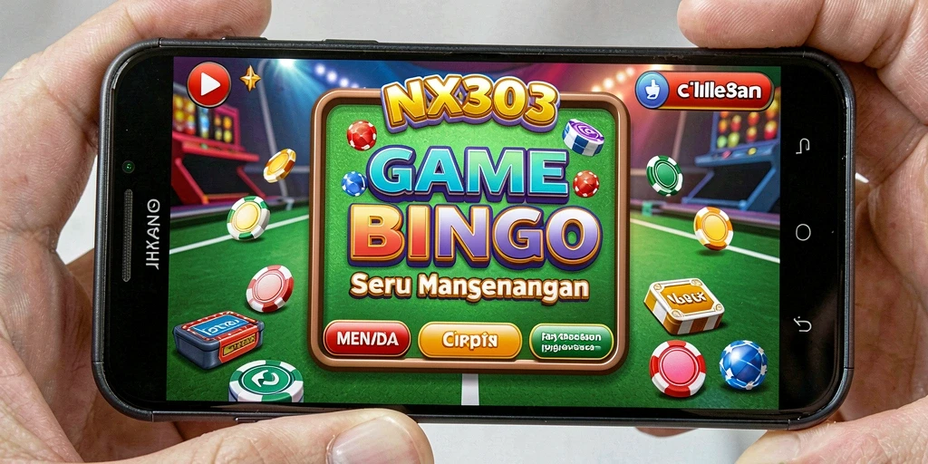 Screenshot gameplay NX303 yang menampilkan keseruan permainan Bingo.