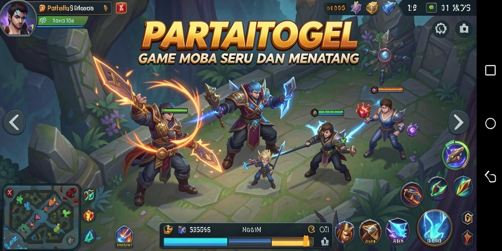 Gameplay seru dalam PARTAITOGEL dengan karakter unik dan strategi tim.