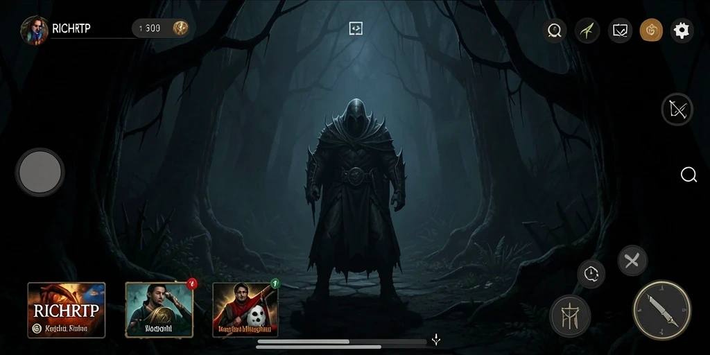 Screenshot menunjukkan momen mencekam dalam RICHRTP