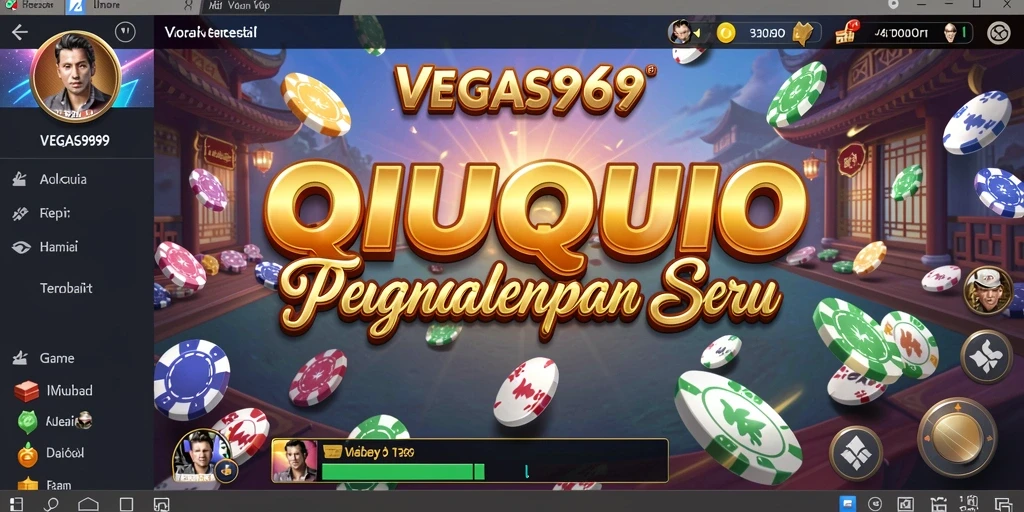 Tampilan gameplay QiuQiu yang menarik di VEGAS969.